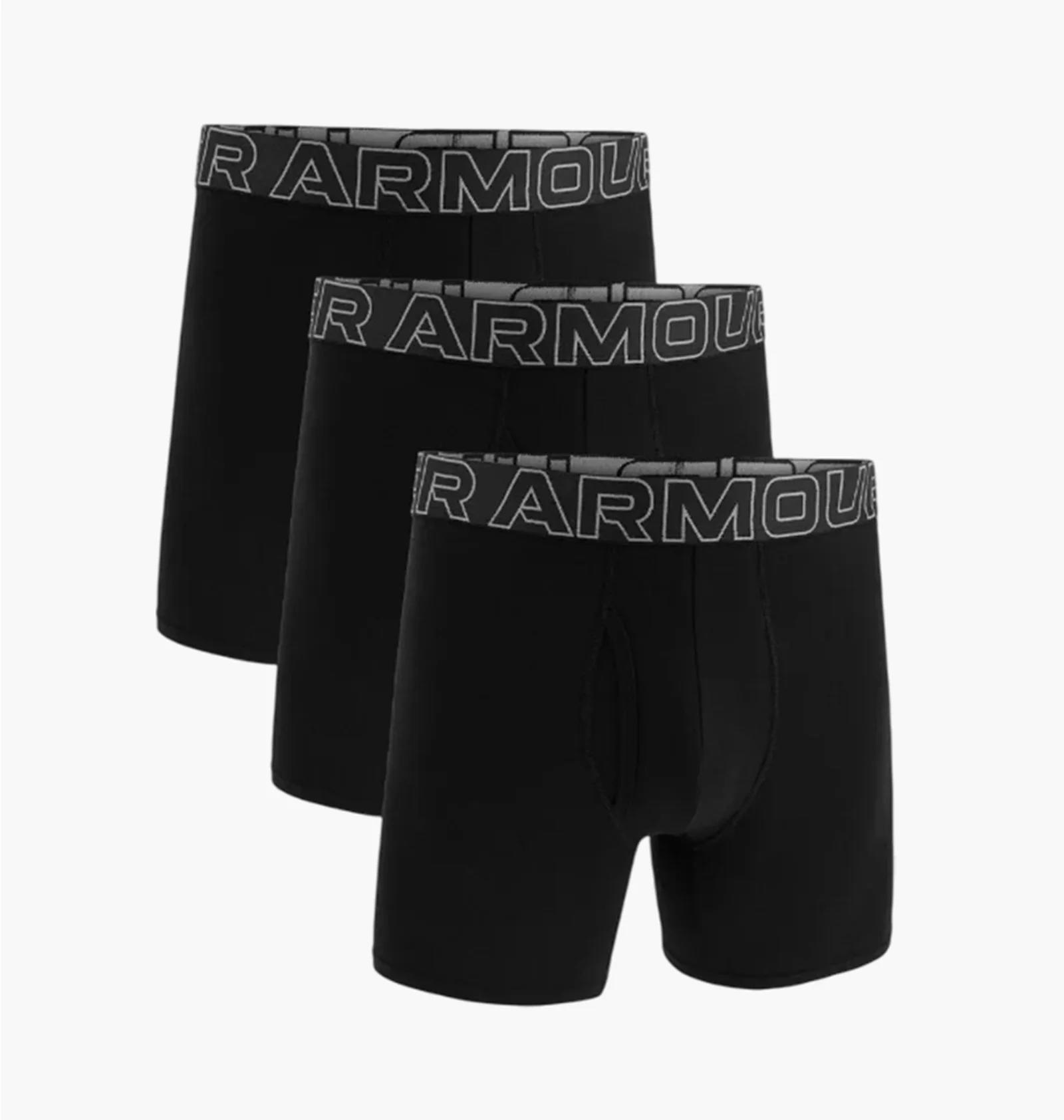 Труси-боксерки чоловічі Under Armour Ua M Perf Cotton 6In (1383889-001) — фото 1