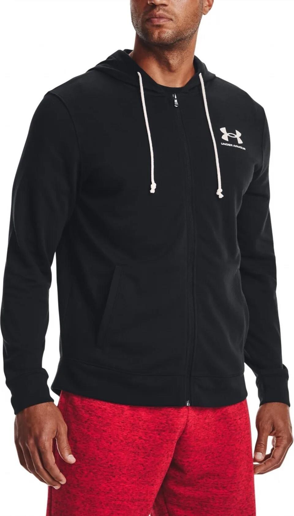 Кофта чоловіча Under Armour Rival Terry Lc Fz (1370409-001) — фото 3