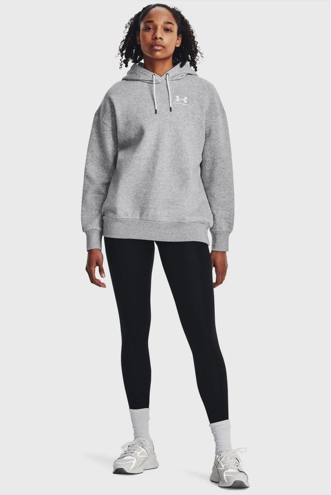 Кофта жіночі Under Armour Essential Flc Os (1379495-012) — фото 4