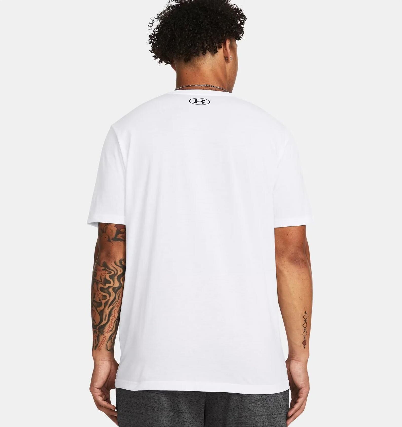 Футболка чоловіча Under Armour Sportstyle Logo Tshirt (1382911-100) — фото 4