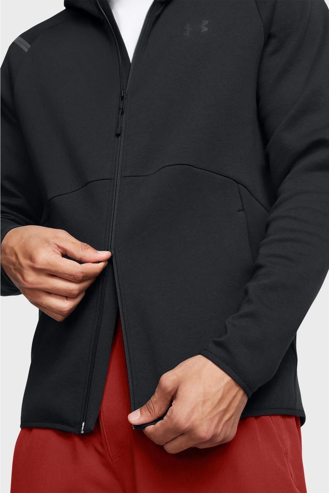 Кофта чоловіча Under Armour Ua Unstoppable Flc Fz Hd Eu (1389352-001) — фото 6