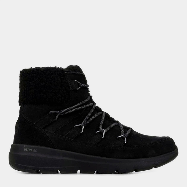 Черевики Skechers On The Go Glacial Ultra Winter Is Coming Black — фото 1