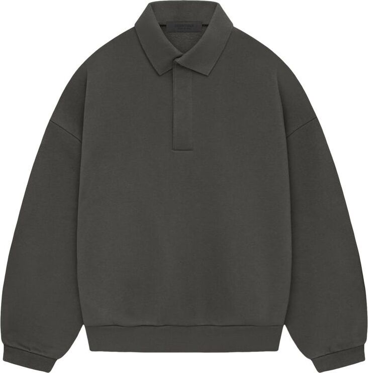Світшоти Essentials Fear of God Essentials Gray Long Sleeve Polo — фото 3