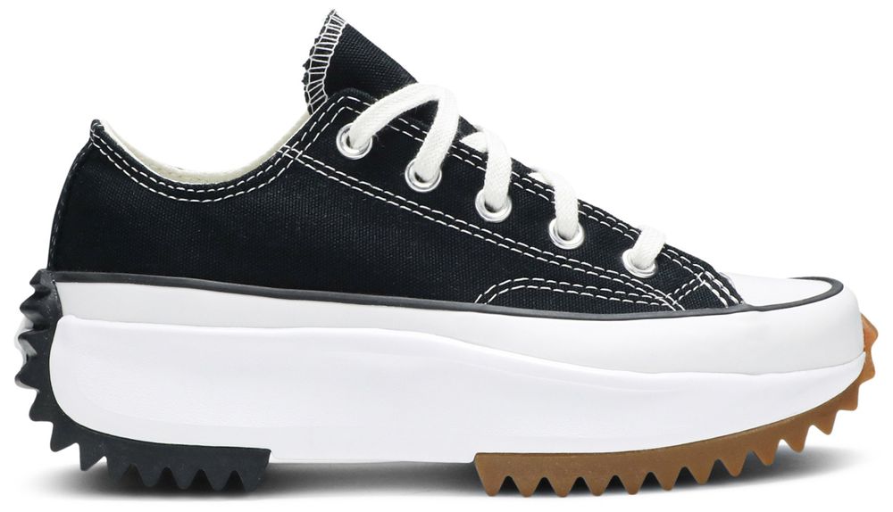 Кеди Converse Run Star Hike Platform OX Black — фото 1
