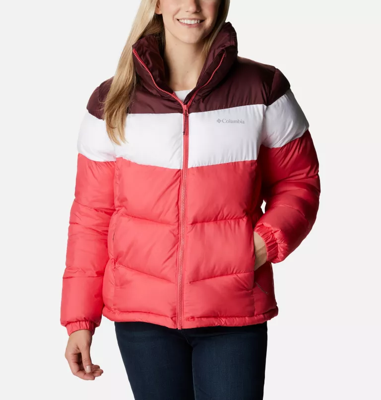 Куртка Puffect™ Color Blocked Jacket 1955101CLB-673 Columbia S (44) Розовий — фото 1
