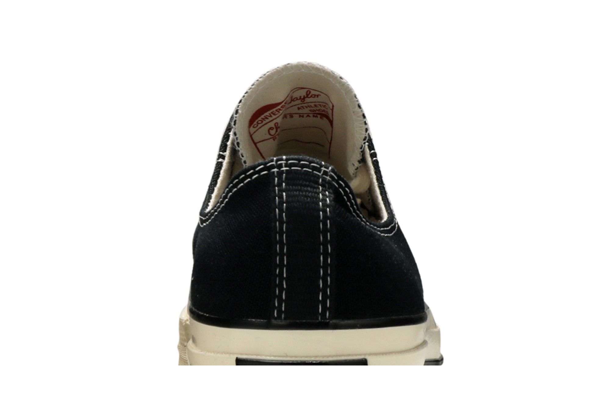 Кросівки жіночі Converse Chuck 70 Low 'Black' — фото 9