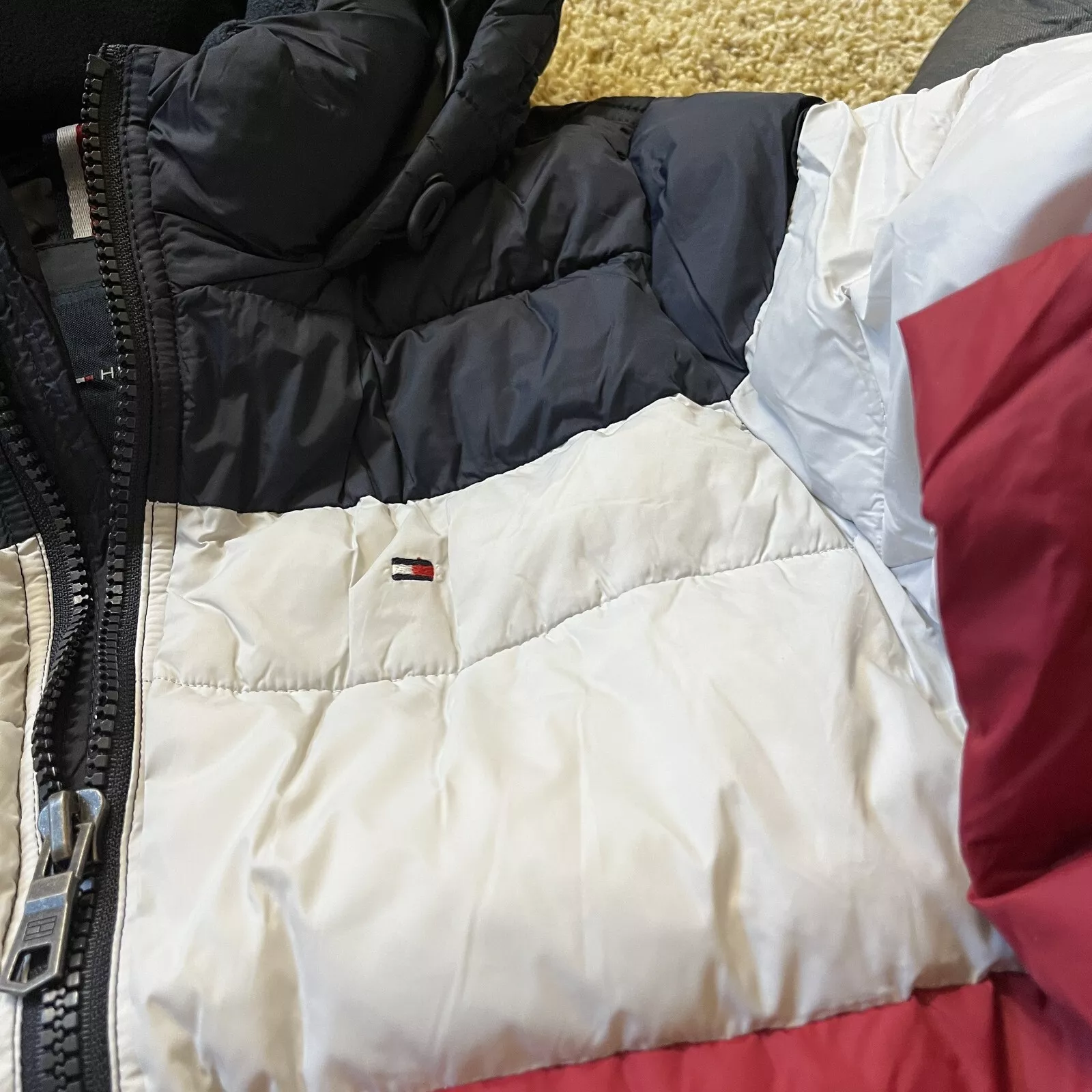 Куртка Куртка Tommy Hilfiger Mens Hooded Puffer Jacket Tommy Hilfiger — фото 2