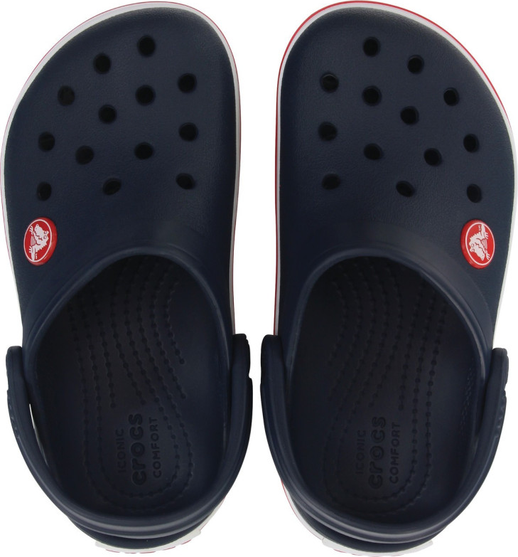 Сабо підліткові UNI Crocband Clog K BBt 207006-485-Navy/Red CROCS J1 (32-33) Темно-синій — фото 3