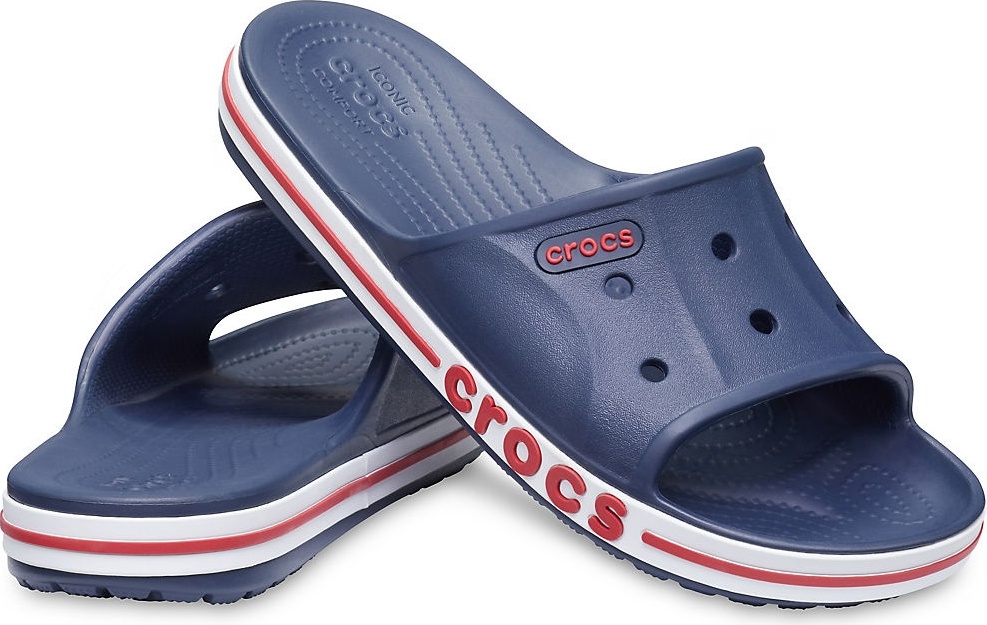 Шльопанці CROCS BAYABAND CLOG 205392-4CC CROCS M7/W9 (39-40) Темно-синій — фото 5