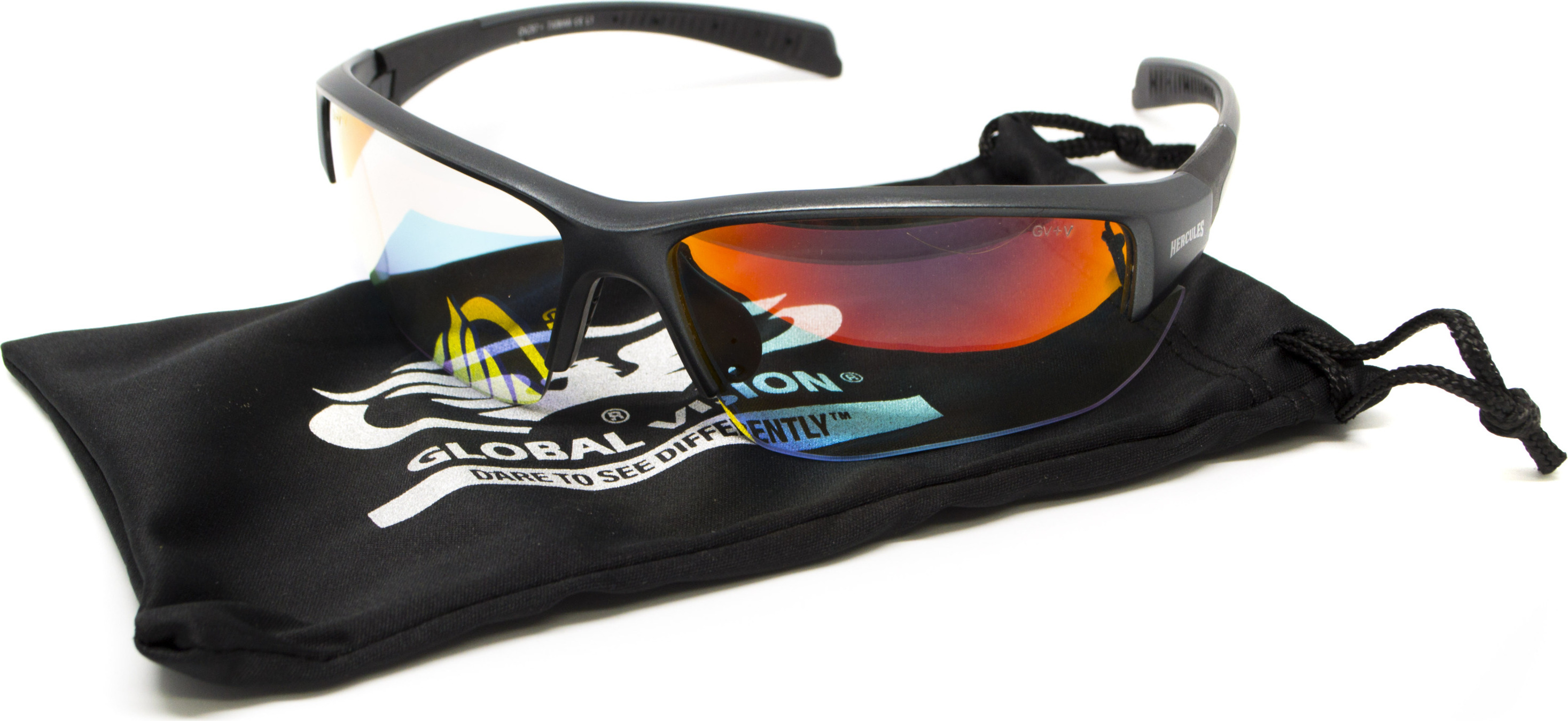 Очки защитные фотохромные Global Vision Hercules-7 Photo. (Anti-Fog) (G-Tech™ red) фотохромные красные зеркальные — фото 11