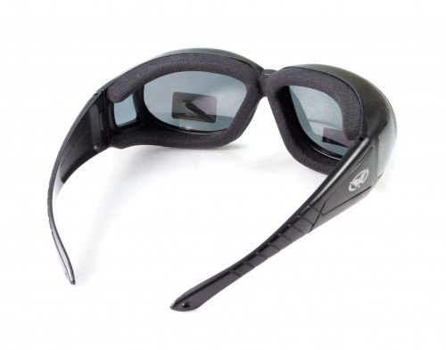Очки защитные с уплотнителем Global Vision Outfitter (gray) Anti-Fog, серые — фото 4