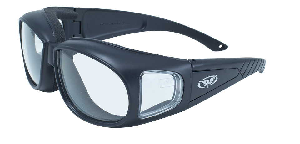 Очки защитные с уплотнителем Global Vision Outfitter (clear) Anti-Fog, прозрачные — фото 1