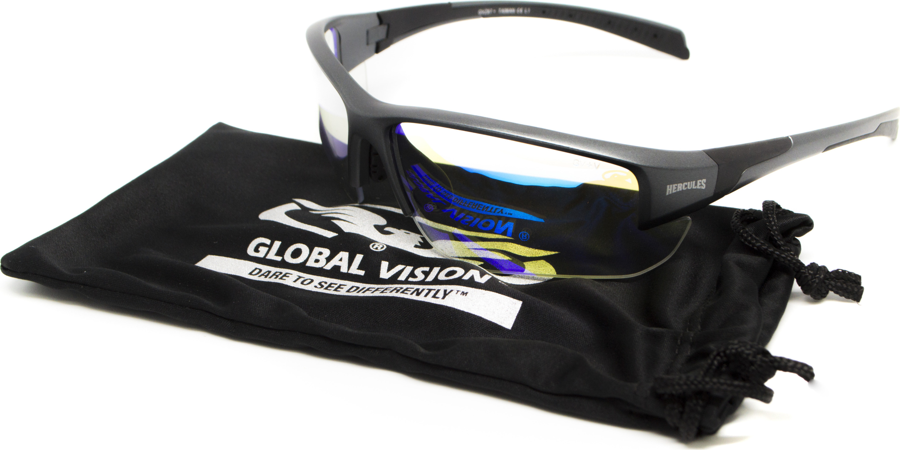 Очки защитные фотохромные Global Vision Hercules-7 Photo. (Anti-Fog) (G-Tech™ blue) фотохромные синие зеркальные — фото 12