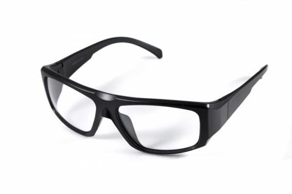 Спортивная оправа под диоптрии Global Vision RX-iRop-11 Black (clear) RX-able, прозрачные в чёрной оправе — фото 1