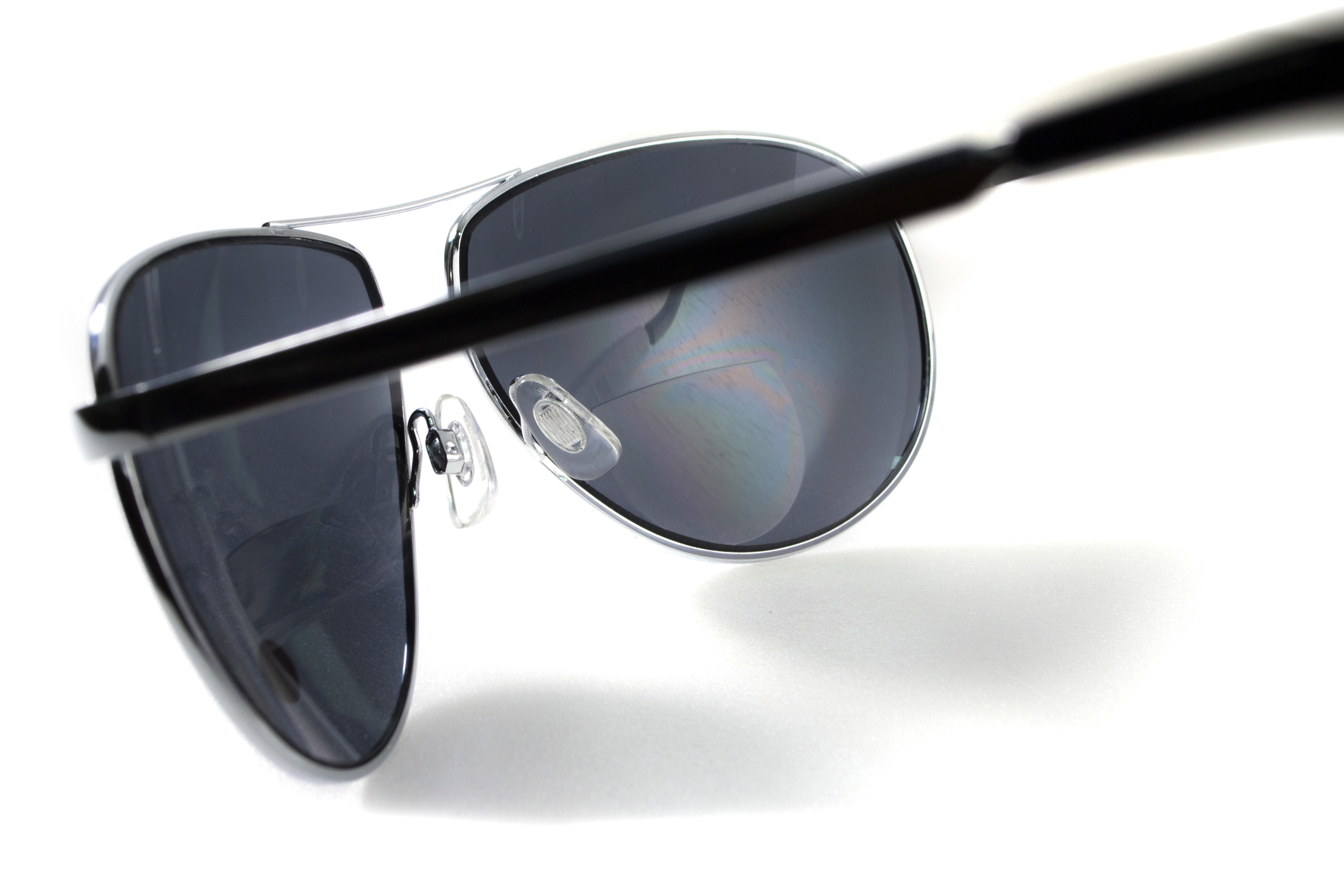 Бифокальные защитные очки Global Vision Aviator Bifocal (+2.5) (gray) серые — фото 4