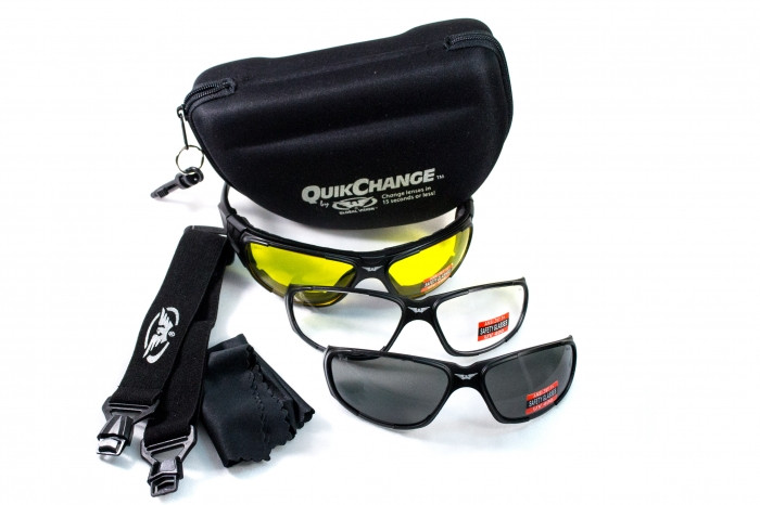 Очки защитные со сменными линзами Global Vision QuikChange Kit — фото 1