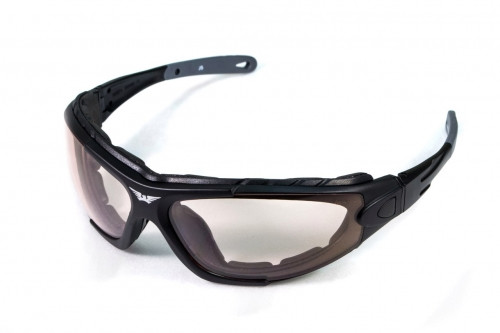 Очки защитные фотохромные Global Vision Shorty Photochromic (clear) Anti-Fog, прозрачные фотохромные — фото 5
