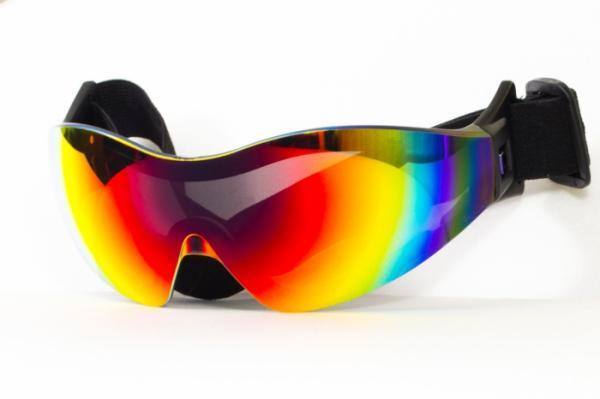 Очки защитные с уплотнителем Global Vision Z-33 (G-Tech™ red) Anti-Fog, красные зеркальные — фото 1