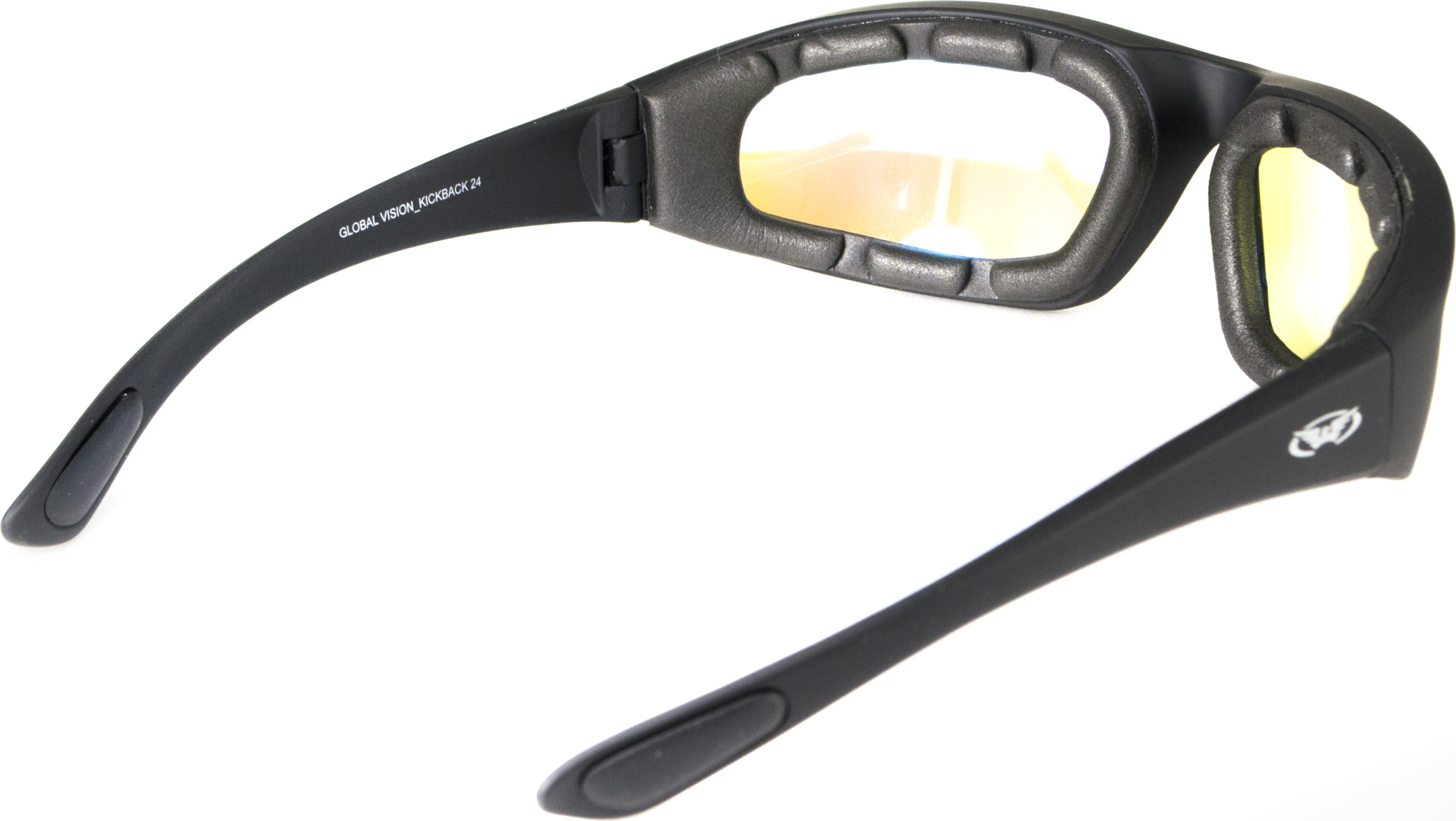 Очки защитные фотохромные Global Vision KickBack Photochromic (G-Tech™ blue) Anti-Fog, фотохромные синие зеркальные — фото 8