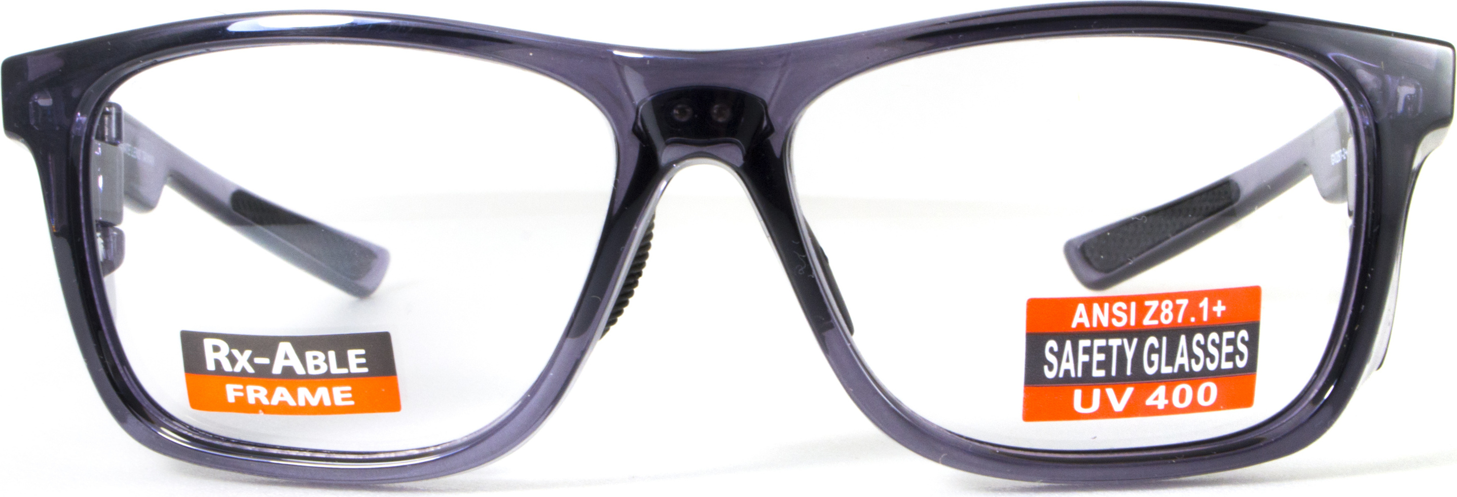Спортивная оправа под диоптрии Global Vision RX-T Gloss Black (rx-able) (clear) прозрачные в черной полупрозрачной оправе — фото 6