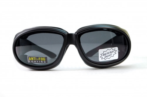 Очки защитные с уплотнителем Global Vision Outfitter (gray) Anti-Fog, серые — фото 2