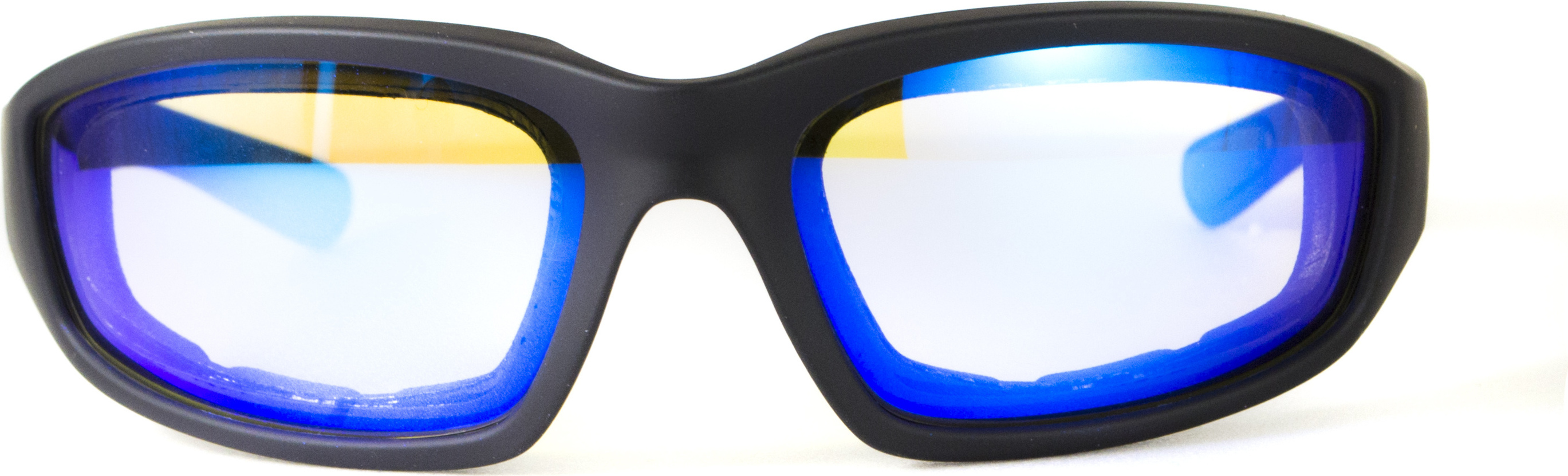 Очки защитные фотохромные Global Vision KickBack Photochromic (G-Tech™ blue) Anti-Fog, фотохромные синие зеркальные — фото 7