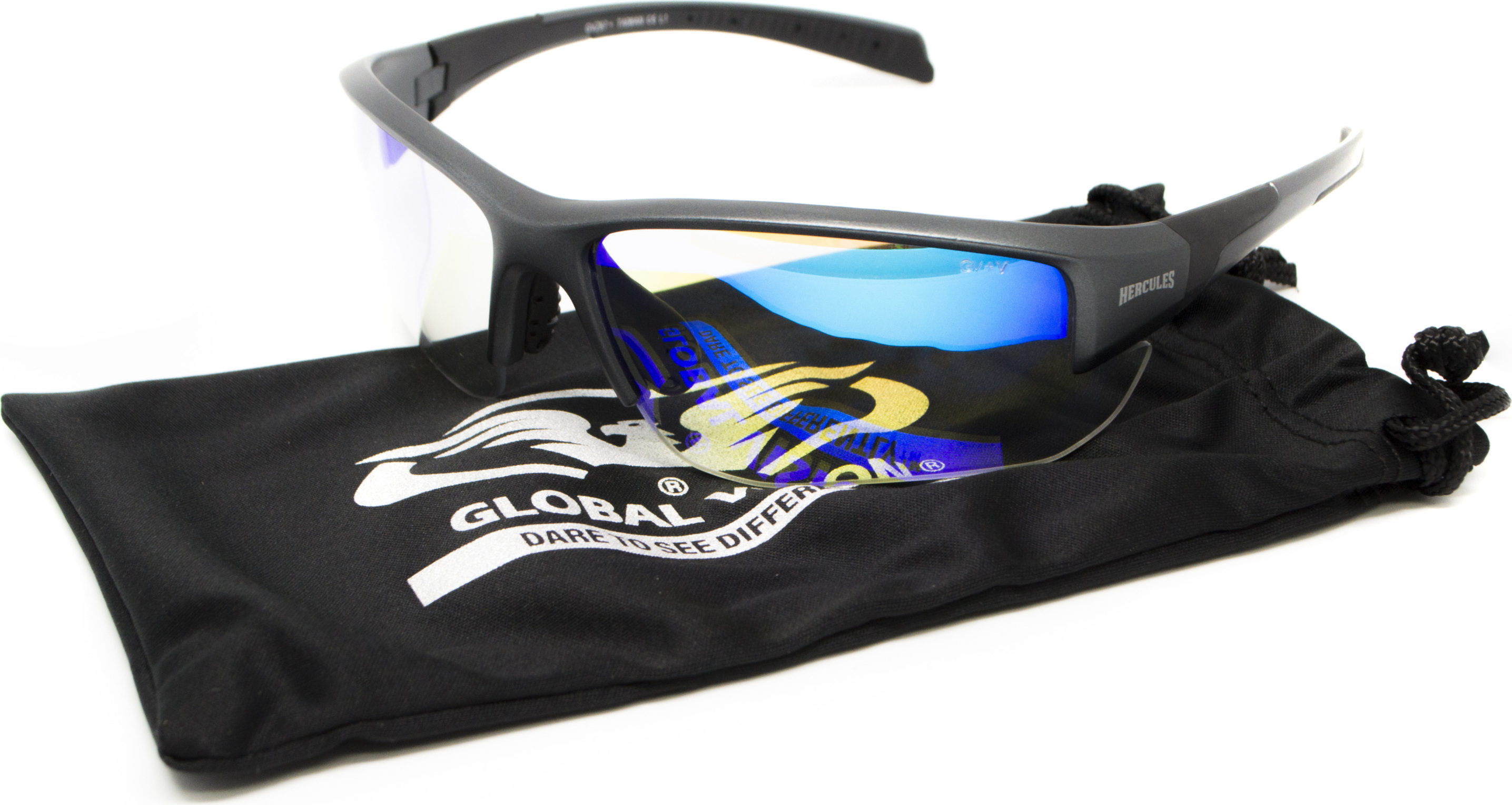 Очки защитные фотохромные Global Vision Hercules-7 Photo. (Anti-Fog) (G-Tech™ blue) фотохромные синие зеркальные — фото 13