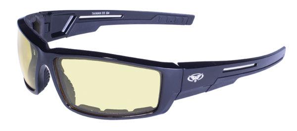 Очки защитные фотохромные Global Vision Sly Photochromic (yellow) желтые фотохромные — фото 1