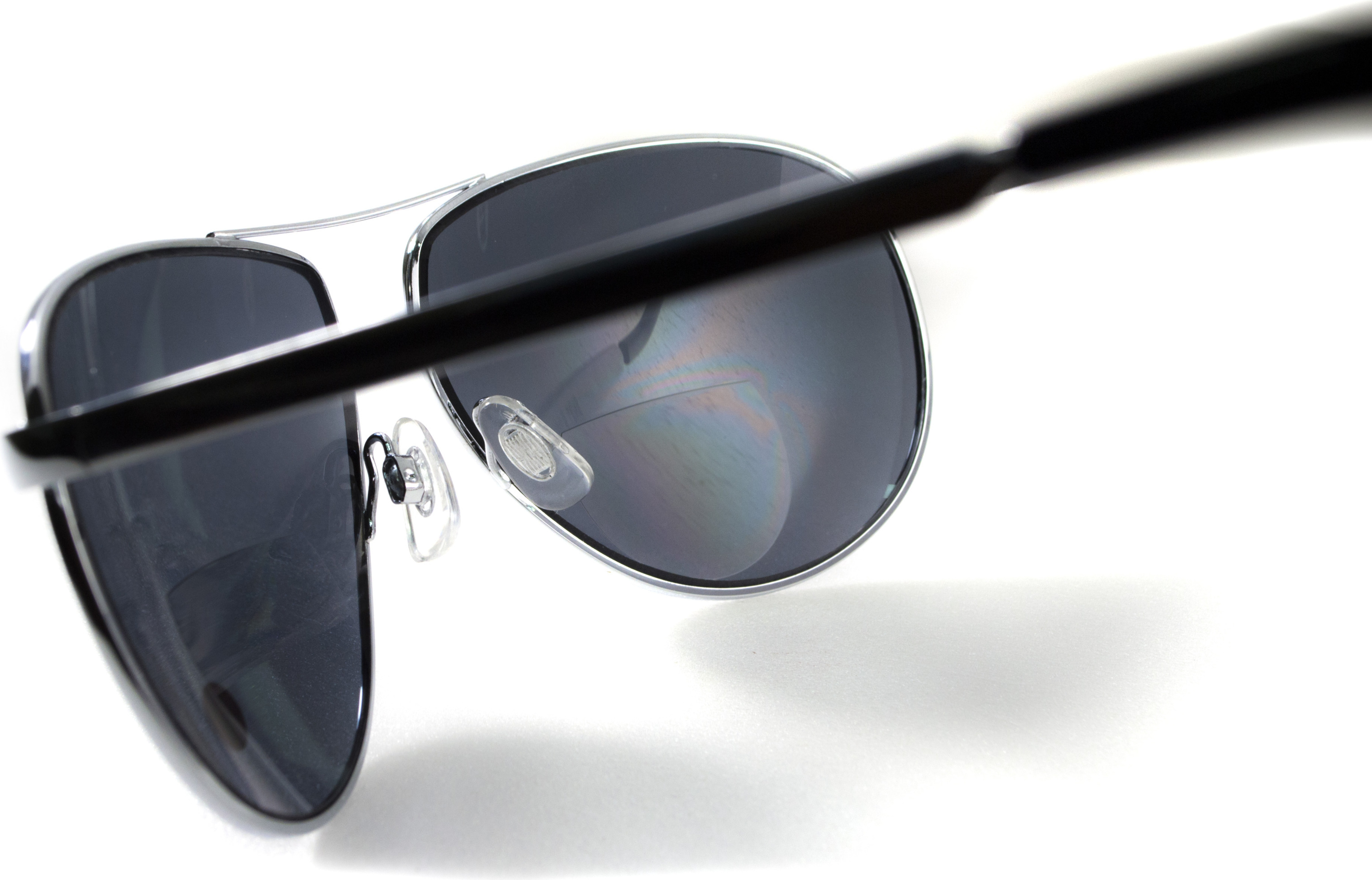 Бифокальные защитные очки Global Vision Aviator Bifocal (+3.0) (gray) серые — фото 6