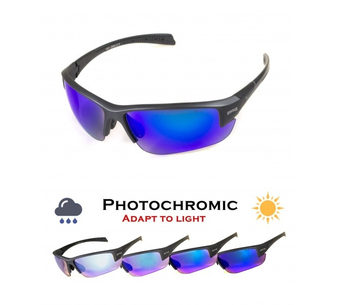 Очки защитные фотохромные Global Vision Hercules-7 Photo. (Anti-Fog) (G-Tech™ blue) фотохромные синие зеркальные — фото 1