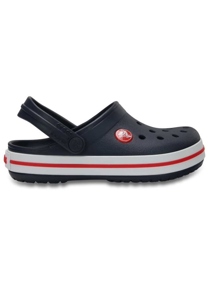 Сабо підліткові UNI Crocband Clog K BBt 207006-485-Navy/Red CROCS J1 (32-33) Темно-синій — фото 1