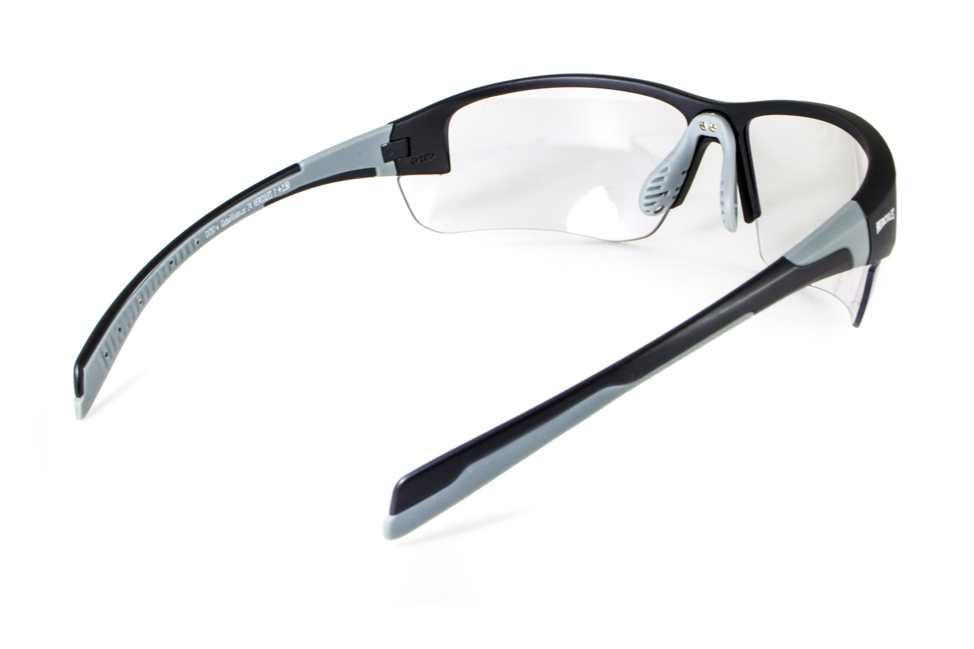Бифокальные фотохромные защитные очки Global Vision Hercules-7 Photo. Bif. (+2.5) (clear) прозрачные фотохромные — фото 6