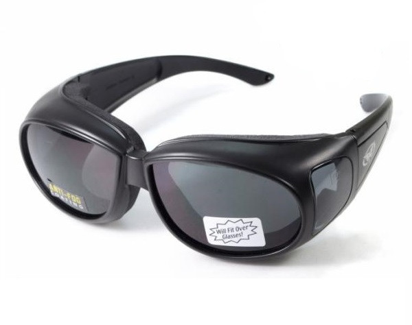 Очки защитные с уплотнителем Global Vision Outfitter (gray) Anti-Fog, серые — фото 5