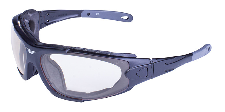 Очки защитные фотохромные Global Vision Shorty Photochromic (clear) Anti-Fog, прозрачные фотохромные — фото 1