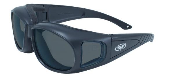 Очки защитные с уплотнителем Global Vision Outfitter (gray) Anti-Fog, серые — фото 1