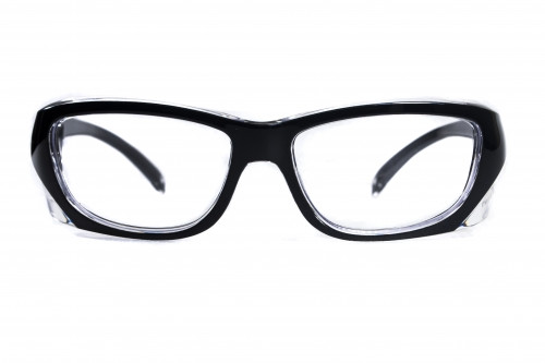 Спортивная оправа под диоптрии Global Vision RX-Y27EOP04 (clear) RX-able, прозрачные — фото 2