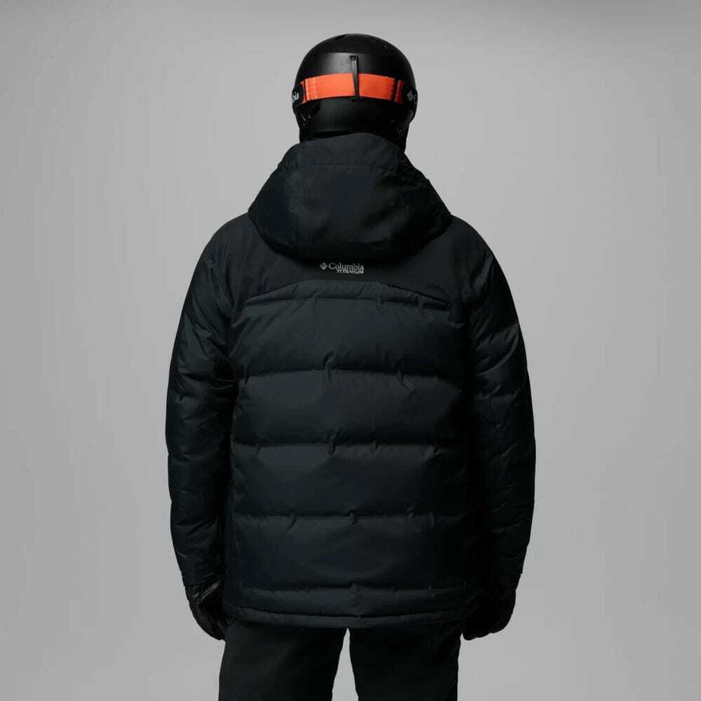 Куртка GLACIER RIDGE™ DOWN JACKET 2134761010 Columbia L Чорний — фото 1