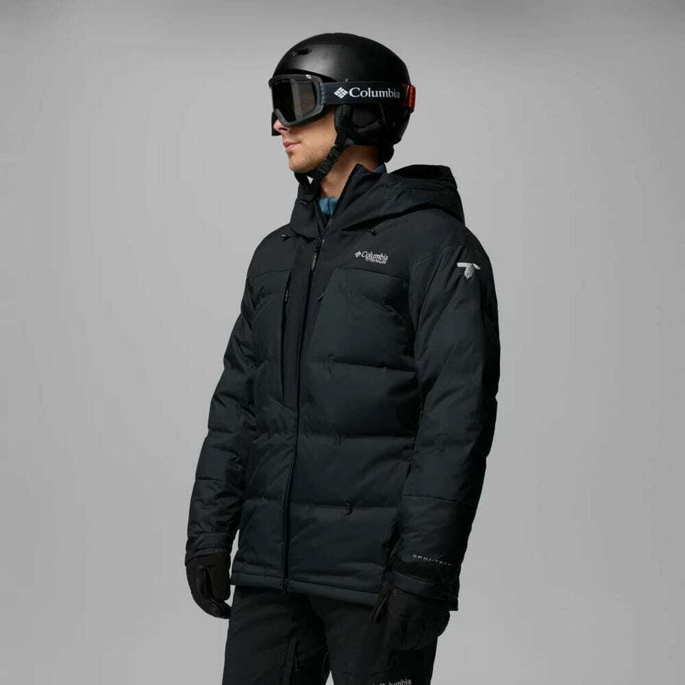 Куртка GLACIER RIDGE™ DOWN JACKET 2134761010 Columbia L Чорний — фото 3