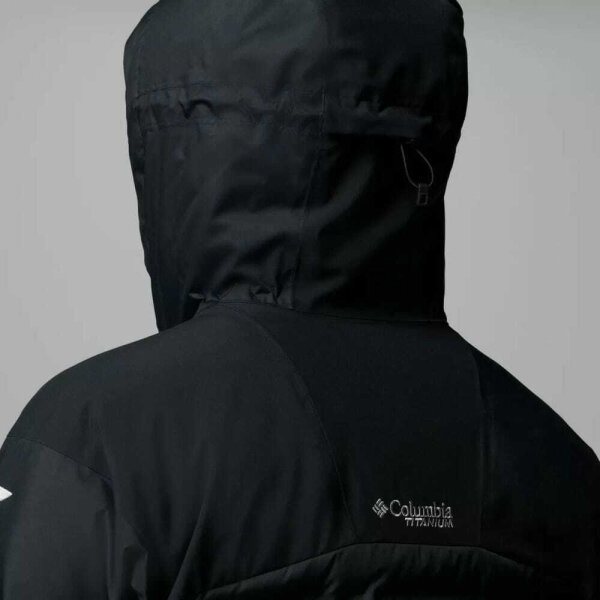 Куртка GLACIER RIDGE™ DOWN JACKET 2134761010 Columbia L Чорний — фото 7