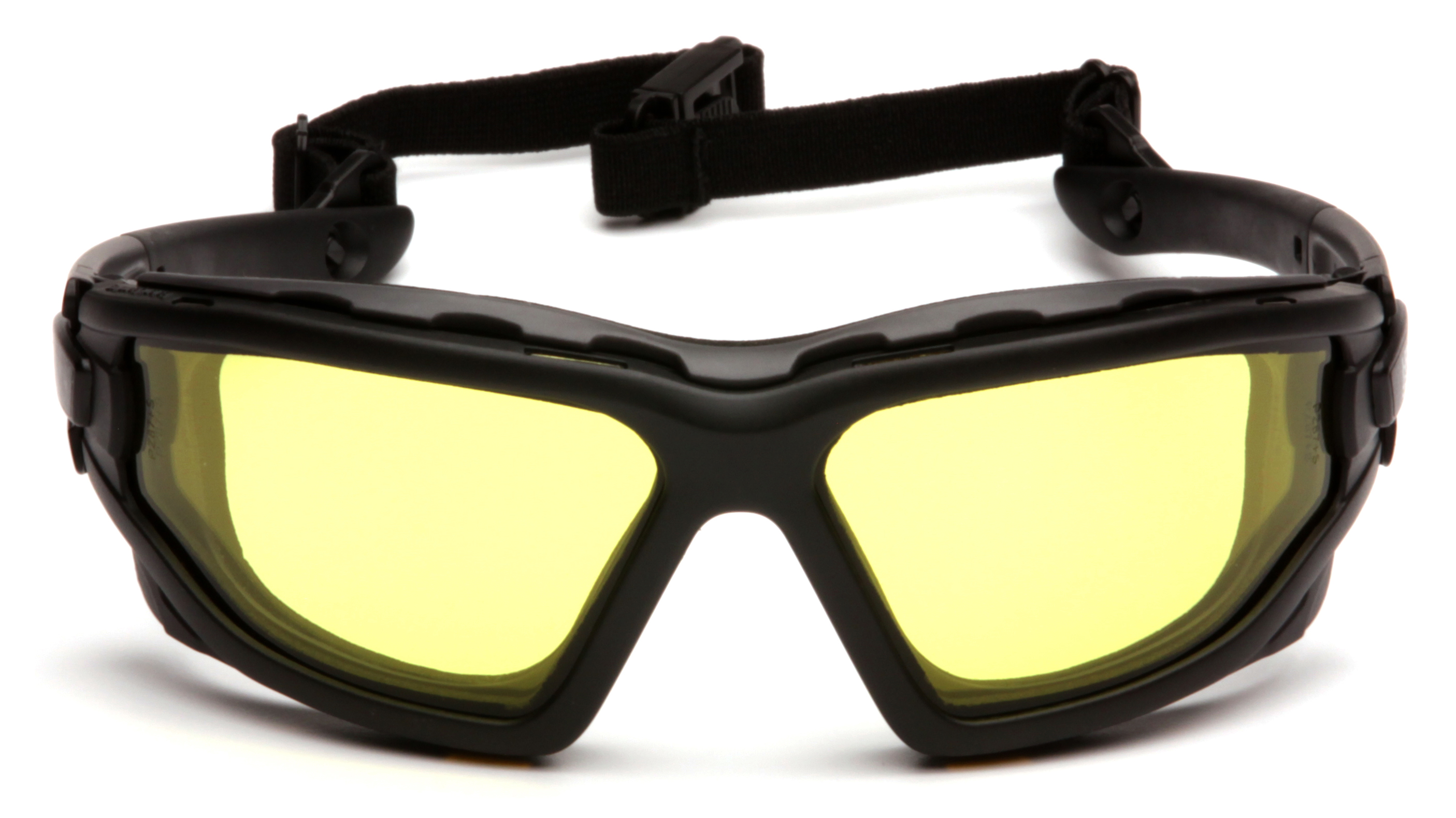 Очки защитные с уплотнителем Pyramex i-Force Slim (Anti-Fog) (amber) желтые — фото 2