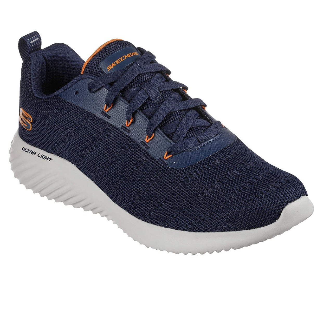 Кросівки Skechers Bounder Navy Orange — фото 1