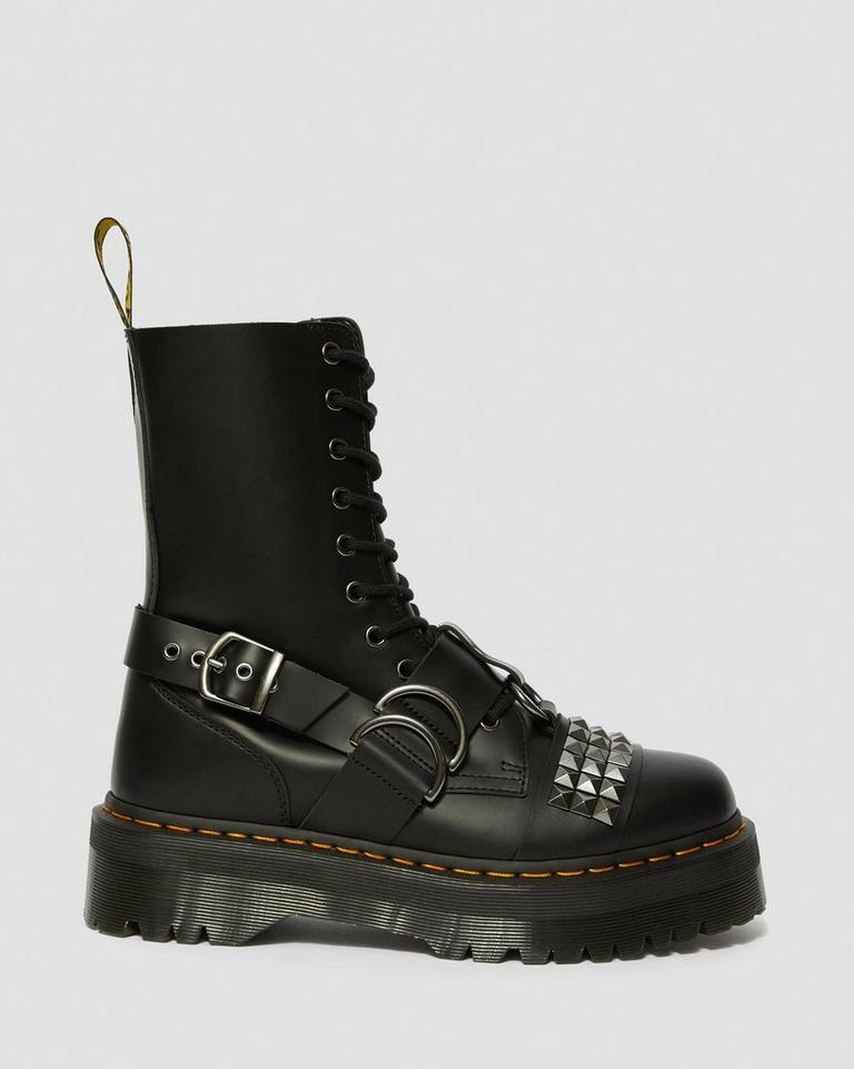 Черевики Dr. Martens Jadon Hi Smooth Leather Studded Platform — фото 3