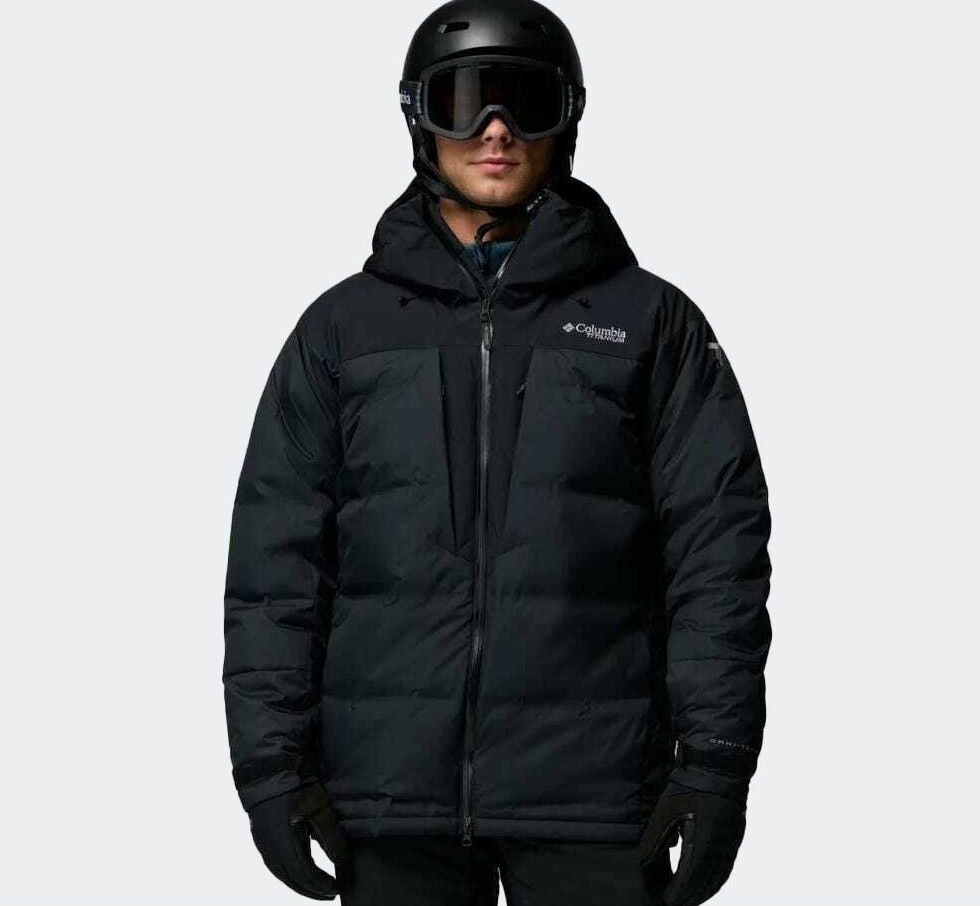 Куртка GLACIER RIDGE™ DOWN JACKET 2134761010 Columbia L Чорний — фото 2