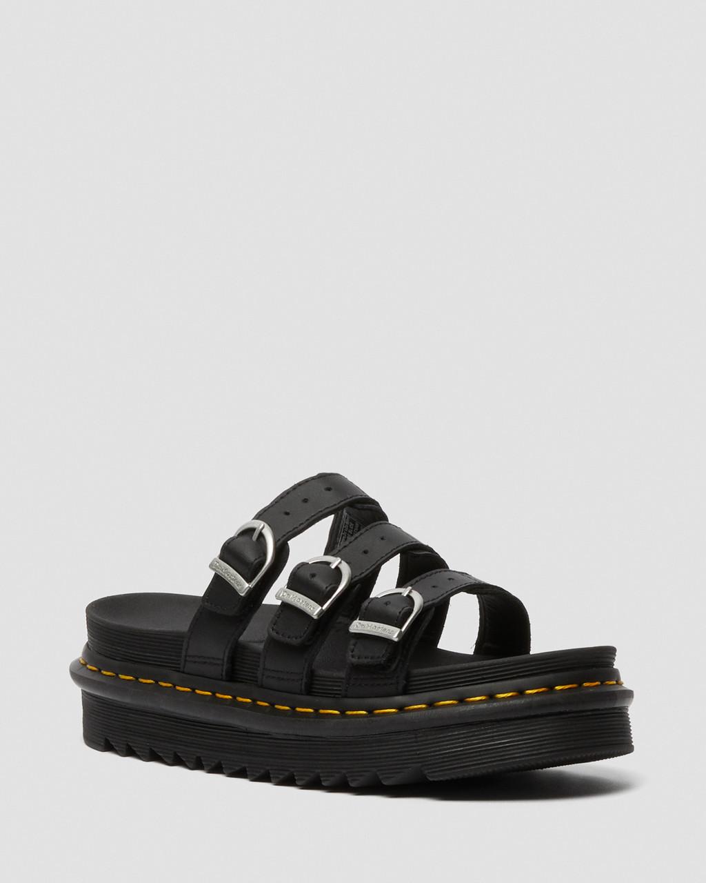 Сандалі Dr. Martens Blaire Slide Black Hydro — фото 1