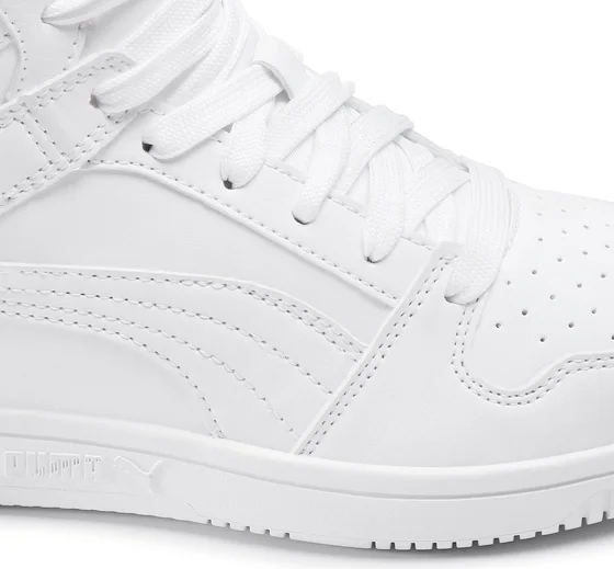 Підліткові високі кросівки Puma Rebound Layup SL Jr 37048602 Puma 3 (35,5) Білий — фото 8