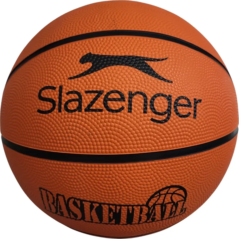 М'яч баскетбольний Slazenger AC basketball orange/black size 7 — фото 2
