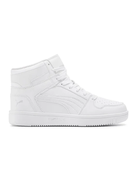 Підліткові високі кросівки Puma Rebound Layup SL Jr 37048602 Puma 3 (35,5) Білий — фото 1