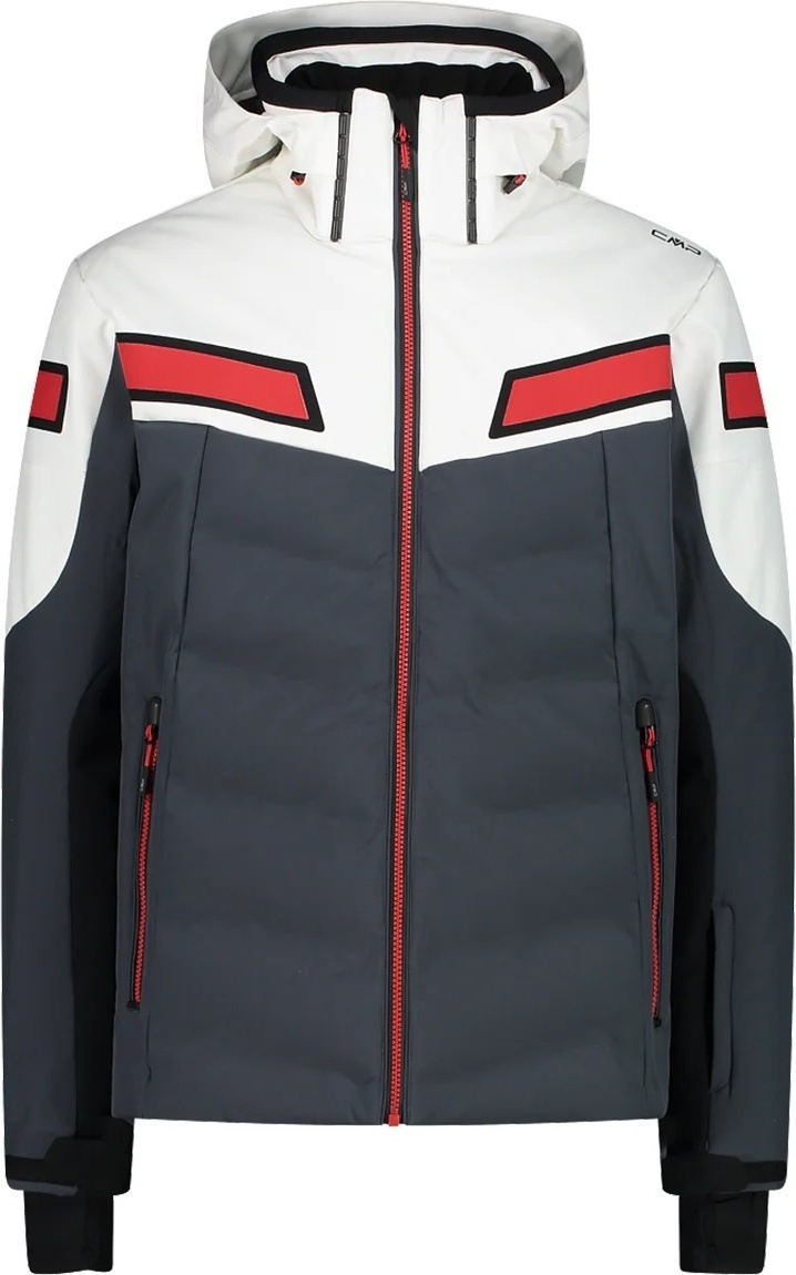 Куртка лижна MAN JACKET ZIP HOOD 32W0137-U911 CMP 54 Чорний — фото 2