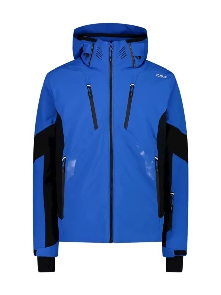 Куртка лижна MAN JACKET ZIP HOOD 32W0127-N951 CMP 54 Синій — фото 1