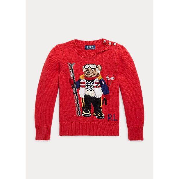 Светр Ralph Lauren Long-Sleeve Bear Cotton-Wool — фото 1